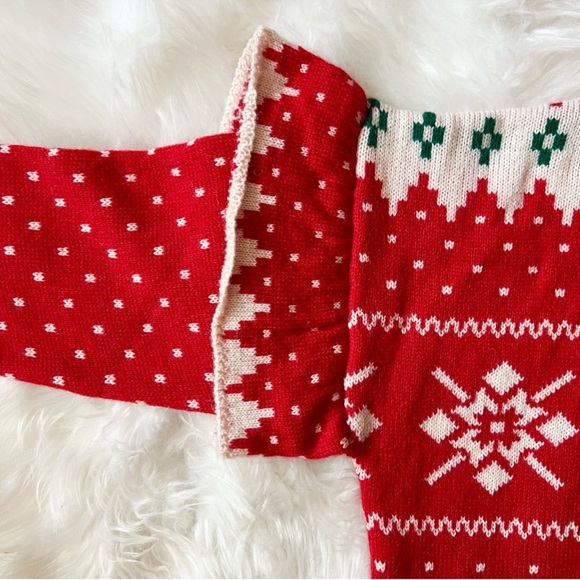 New! VICOLO Winter Christmas Snowflake Wool Sweater - Picture 8 of 11